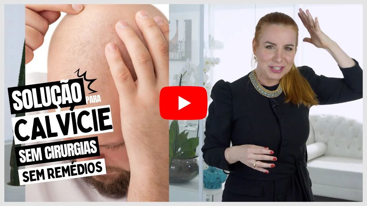 Solução para calvície sem cirurgias e sem remédios